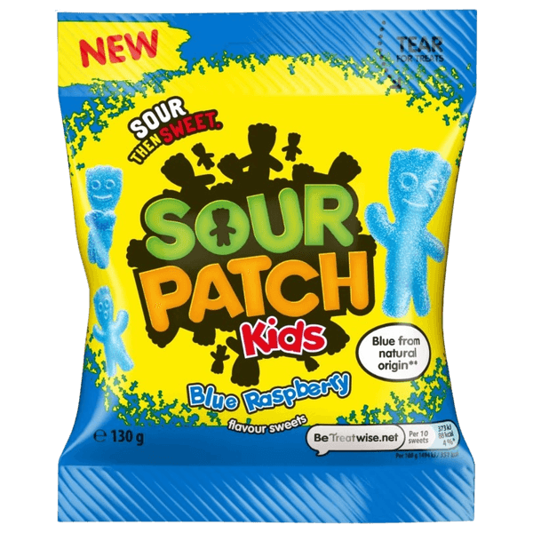 Hovedbilde SOUR PATCH KIDS BLUE RASPBERRY 130g