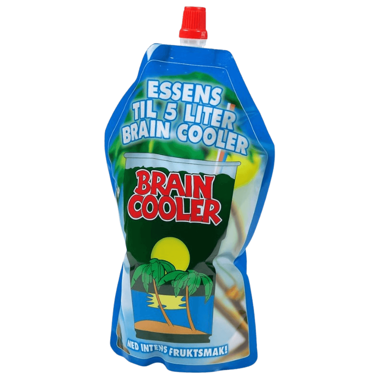 Slush Blå Bringebær 1L Braincooler