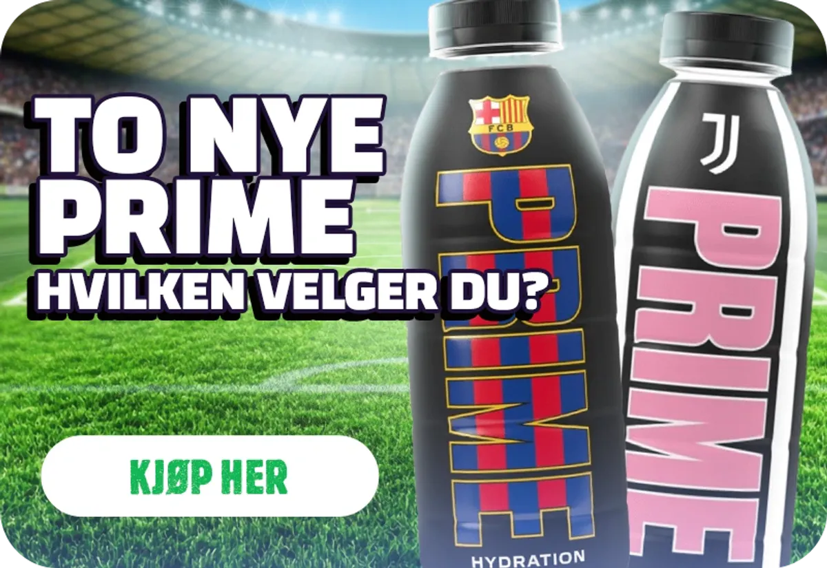To nyheter fra PRIME, oppdag PRIME Hydration FC Barcelona og Juventus FC